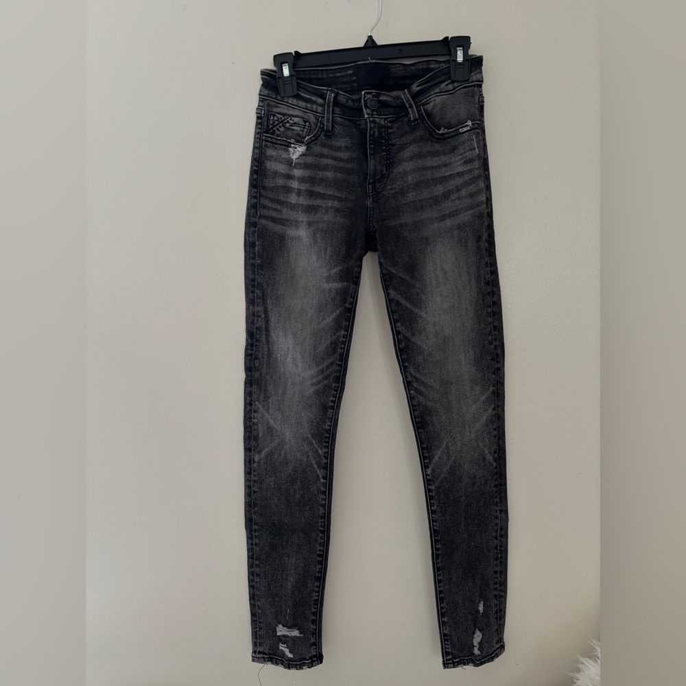 Buckle Black- Women's Black Skinny Jeans